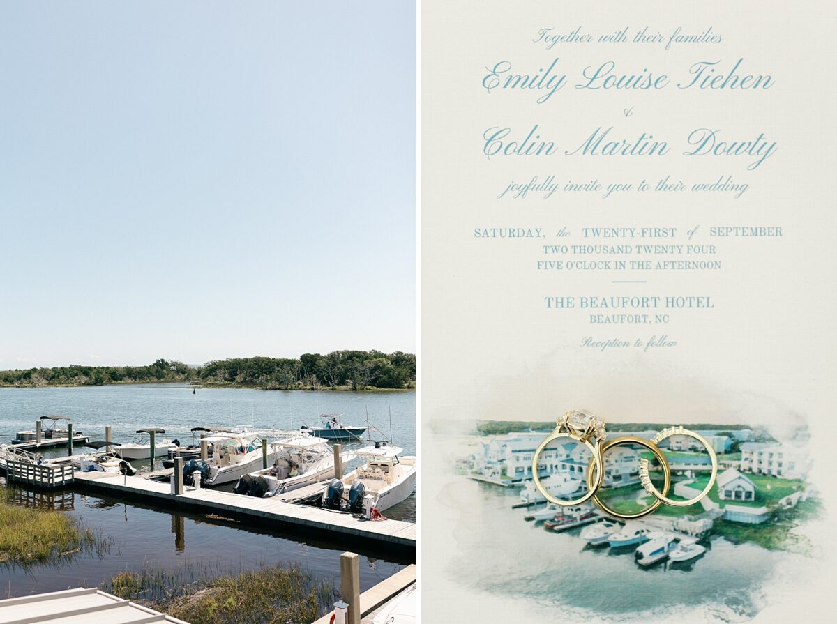 Summer Wedding in Beaufort, NC. Coastal Wedding Planning 