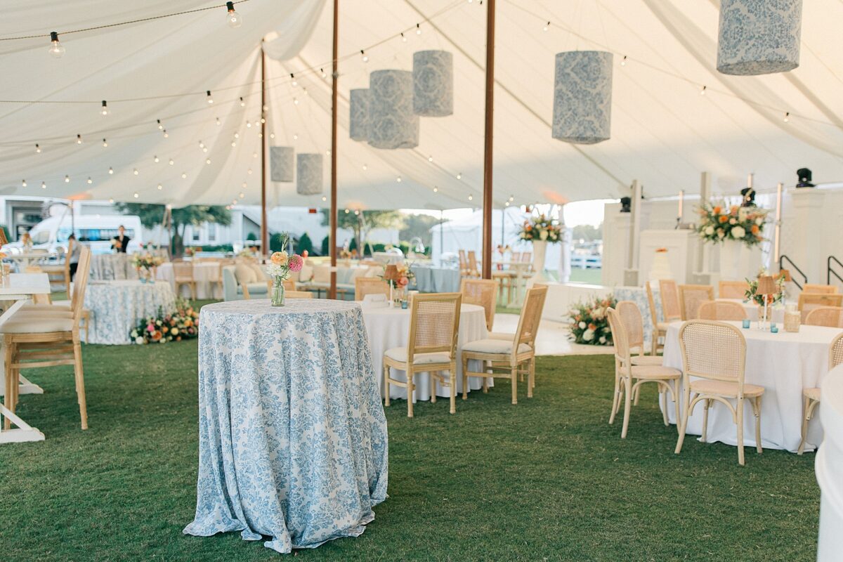 Reception Space at a Brittanie Raquel Events Wedding 