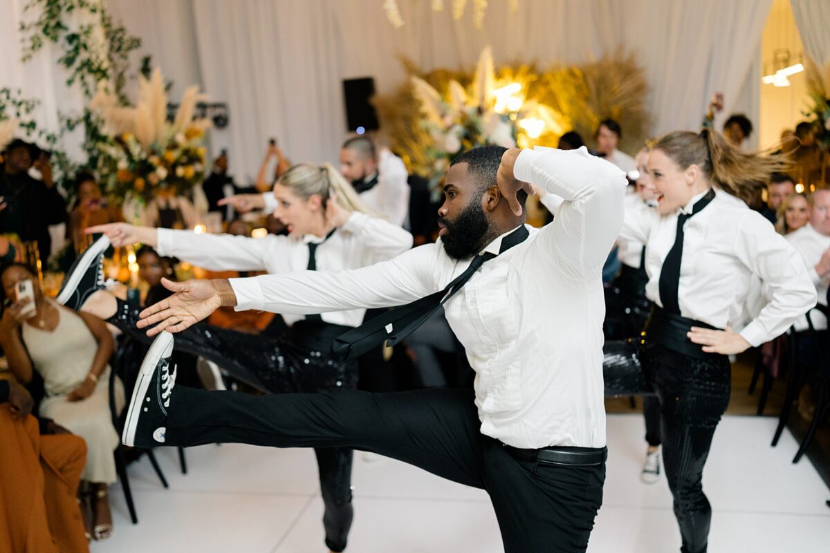 A flash mob by a Raleigh dance group at a Wilmington, NC Wedding. A Brittanie Raquel Event. 