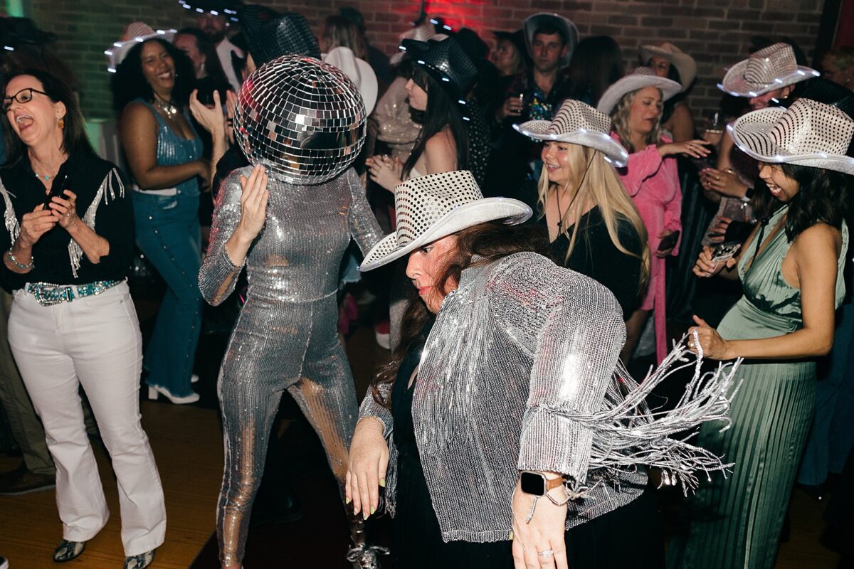 Disco Rodeo themed vendor event  in Downtown Wilmington, NC. Designed by Brittanie Raquel Events. 