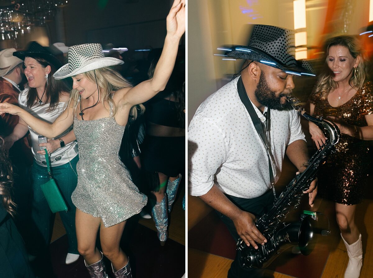 A western themed disco dance at The Elia in historic Downtown Wilmington, NC