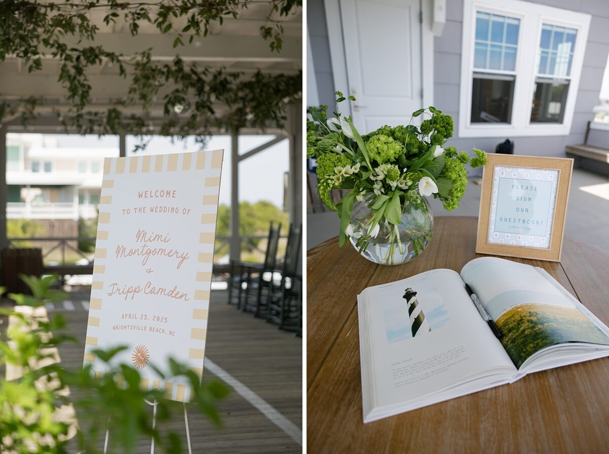A Summer Beach Wedding at The Carolina Yacht Club. Wedding designed by Brittanie Raquel Events. 