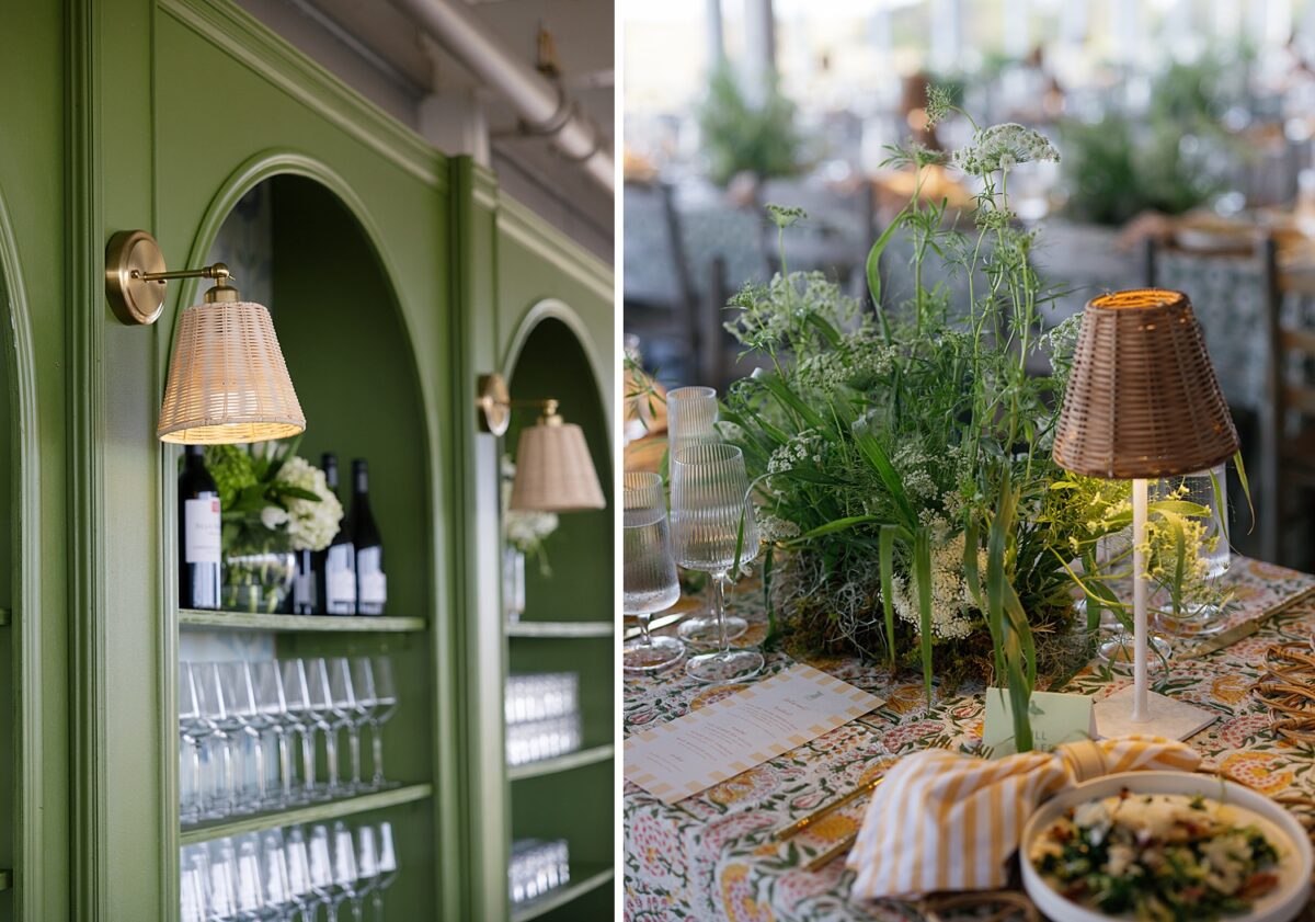 Green and Yellow Wedding Design for a coastal wedding in North Carolina. Design by Brittanie Raquel Events. 