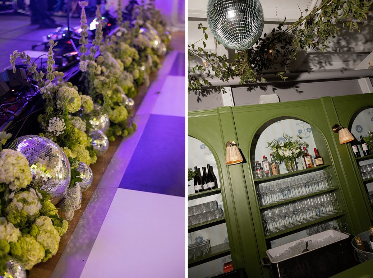 A Disco Coastal Wedding by Brittanie Raquel Events. 
