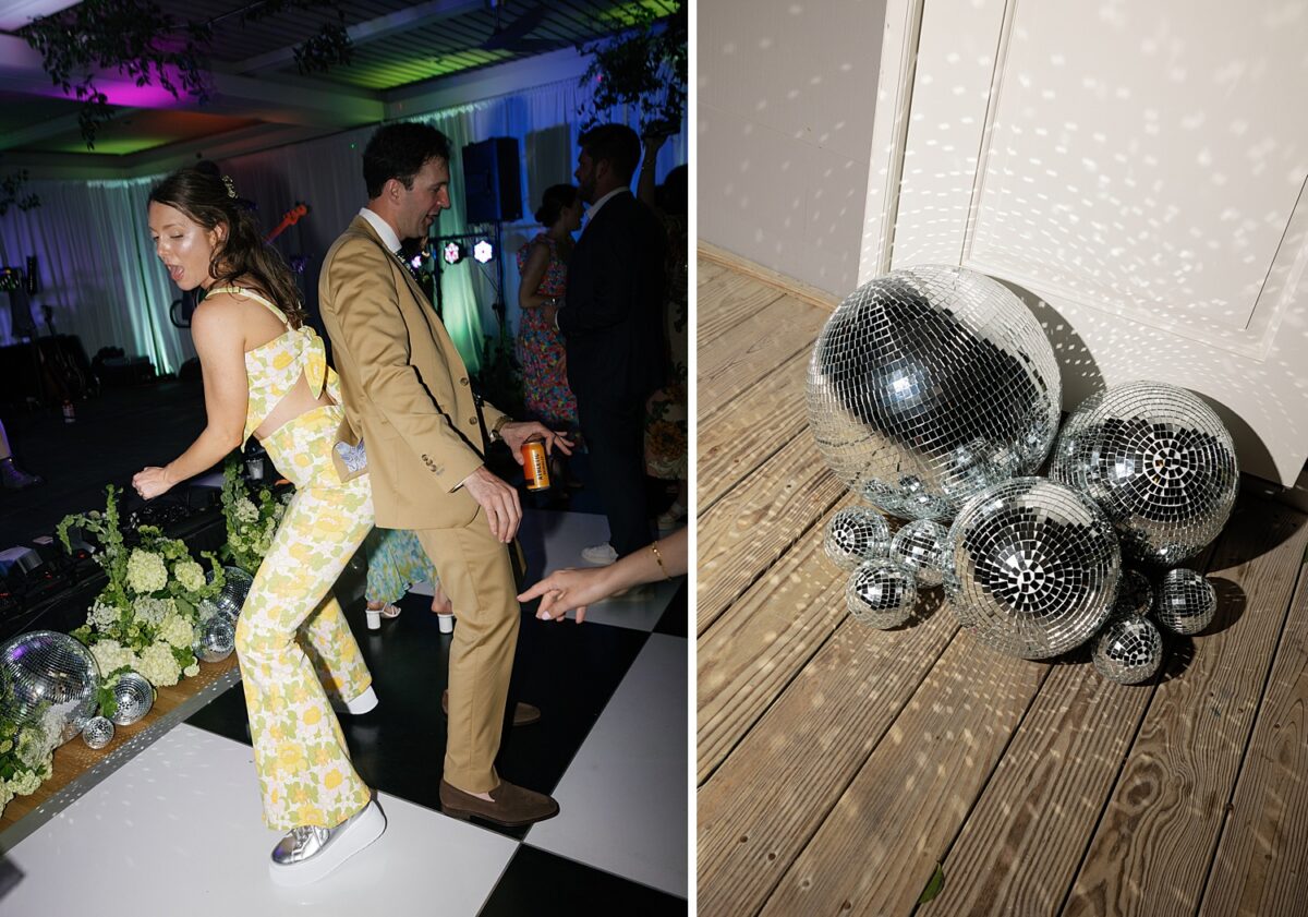 A Coastal Disco Party designed by Brittanie Raquel Events. 