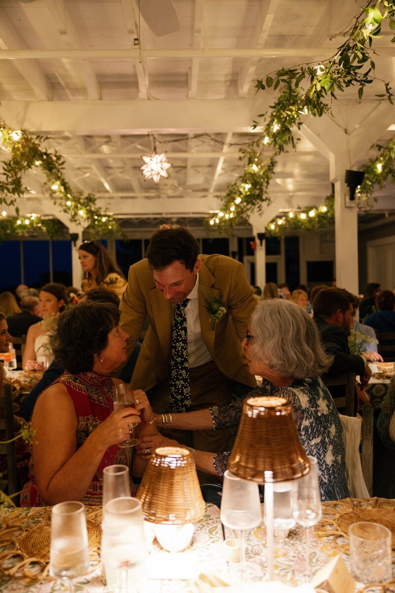 A Coastal Summer Night Wedding Reception at The Carolina Yacht Club by Brittanie Raquel Events. 
